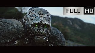 TRANSFORMERS RISE OF THE BEASTS  Optimus Primal kills Airazor HD [upl. by Leugar679]