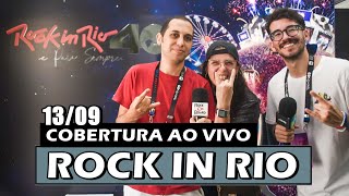 ROCK IN RIO COBERTURA AO VIVO DIRETO DA CIDADE DO ROCK [upl. by Aihtnis111]