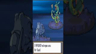 Capturando Rayquaza em Pokémon Heart Gold shorts pokémon nintendo [upl. by Heber458]