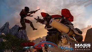 First 45 Minutes Of Mass Effect Andromeda Gameplay [upl. by Lisab695]