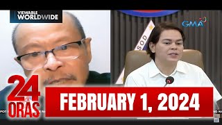 24 Oras Express February 1 2024 HD [upl. by Beisel]