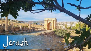 Explore Jerash JORDAN The Ultimate Grecoroman Gem Beyond Italy In Stunning 4k [upl. by Cleary]