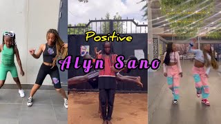 Alyn Sano  Positive official video challenge [upl. by Themis104]