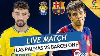 Las Palmas v Barcelona  Live Reaction amp WatchAlong  La Liga 202324 [upl. by Mina254]