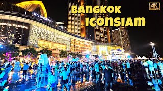 Iconsiam Bangkok Walking Tour Ultimate Shopping Entertainment Destination  Bangkok Thailand  4K [upl. by Aruat444]