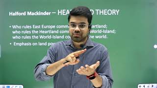 MACKINDERS HEARTLAND THEORY GEOGRAPHY OPTIONAL UPSC [upl. by Llenwad510]