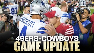 49ersCowboys Update TOs son Terique Owens helps SF prep for CeeDee Lamb [upl. by Adien]