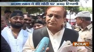 Exclusive SP politician Azam khan Speaks with India TV [upl. by Yetac]