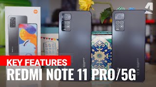 Xiaomi Redmi Note 11 Pro and Pro 5G handson amp key features [upl. by Anjali]