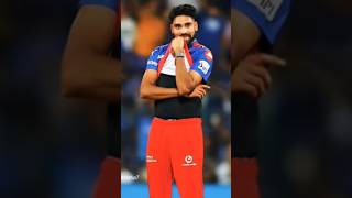 DCP mohammad siraj ne rcb hearts ka mo band kaya rcb cricket viralvideo 😍😲😲 [upl. by Weisburgh]