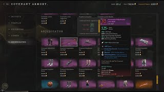 New World  Covenant Advancement  Adjudicator Quest amp My Thoughts on the Faction Armory [upl. by Ekihc]