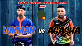 LUKMAN Pantisuko vs AGASHA RF 🏓🏓 8 Besar Invitasi Tenis Meja Dwi Bengawan 2024 [upl. by Enimsay]