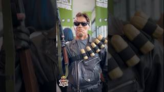 Terminator Cosplay Unleashing the Machine shorts cosplay arnoldschwarzenegger terminator [upl. by Barina]