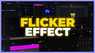 HOW TO ADD FLICKER  Premiere Pro Tutorial [upl. by Yztim]