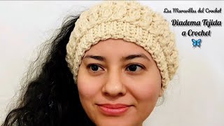 DIADEMA Fantasia en CROCHET💰🛍🎁 handmade diy tutorial LasMaravillasdelCrochet crochet [upl. by Nehte339]