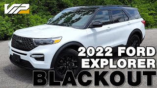 BLACKED OUT 2022 Ford Explorer  CHROME DELETE BUILD [upl. by Wane993]