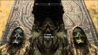 Skyrim  Konahrik amp Wooden Mask  Dragon Priest Masks Reward [upl. by Akimit]