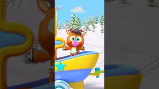 Christmas Numbers Song shorts funlearning cartoonvideos carols ytshorts trendnig [upl. by Cicely]