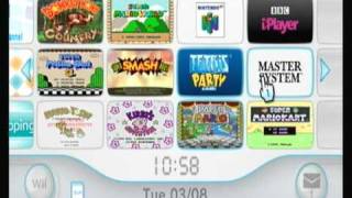 My Wii Menu [upl. by Akihsal6]