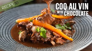 Coq Au Vin with Chocolate The Secret Weapon of Top Chefs [upl. by Relly]