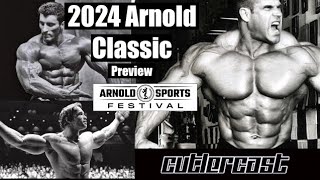 105  Jay Cutler amp Milos Sarcev preview 2024 Arnold Classic  Cutler Cast [upl. by Ashla]