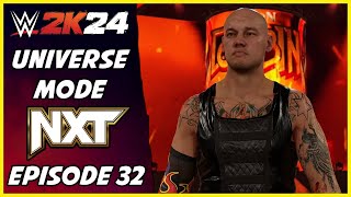 WWE 2K24  Universe Mode  NXT Episode 32 [upl. by Redep]