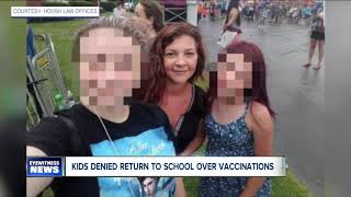 Kids denied return to school over vaccinations [upl. by Calv]