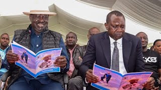 OSCAR SUDI  RAILA ODINGA MEET in Marakwet Nilotes are speaking one Language [upl. by Juli]