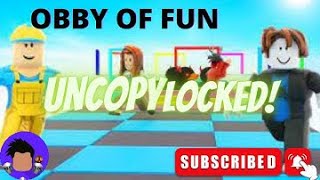 OBBY UNCOPYLOCKED ROBLOX 2023 NEW [upl. by Mauricio]