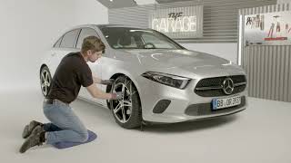 The Garage  Episode 2 How to mount MercedesBenz Snow Chains [upl. by Sokram428]