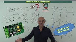 Como funciona y se hace un CIRCUITO DISPARO PARA TIRISTORES CLASE 142 [upl. by Godard192]