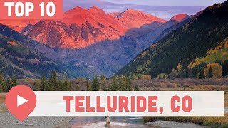 10 Best Things To Do In Telluride Colorado [upl. by Ennirak]