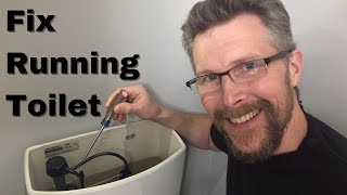 How to fix a running toilet The two most common causes [upl. by Kellen]