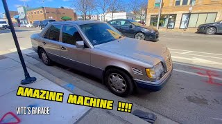 I Met Another Great Enthusiast Mid 90s Legendary Mercedes W124 300D [upl. by Sihtnyc]