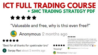 ICT Full Trading Course 2024  SMC Trading Plan Strategy PDF [upl. by Dowling]