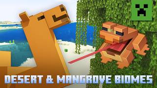 Minecraft The Great Wild  Desert amp Mangrove Swamps [upl. by Stannfield]