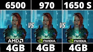 RX 6500 XT VS GTX 970 VS GTX 1650 SUPER  BENCHMARK TEST IN 12 GAMES [upl. by Esened405]