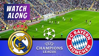 🔴 Real Madrid vs Bayern Munich  UEFA Champions League 202324  PES 21 Simulation [upl. by Eseneg52]