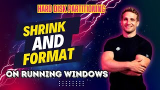 Disk Partitioning  How To Partition A Hard Drive  Hard Disk Partition Process  Shrink Drive [upl. by Jannery]