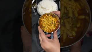 Namkeen ki sabji chawal rotiasmr youtubeshorts shots [upl. by Balfore]