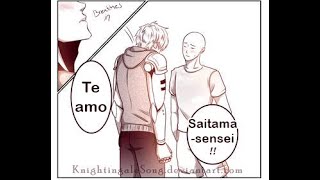 Saigenos comic en español Genos le confiesa sus sentimientos a Saitama saitamaxgenos yaoi bl [upl. by Desdemona102]