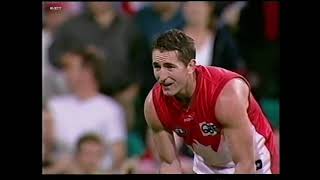 2002 Daryn Cresswell goal after siren to defeat North Melbourne [upl. by Otanod]