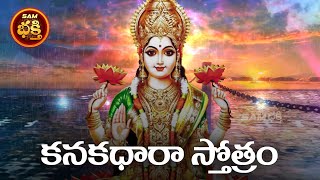 Kanakadhara Stotram in Telugu Lyrics amp Meanings  కనకధారా స్తోత్రం  Vande Vandaru Mandara [upl. by Derfla]