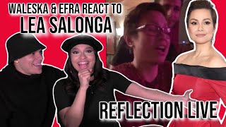 Lea Salonga sings in Bar 😮🔊Waleska amp Efra react to Lea Salonga Sings Reflection from Mulan [upl. by Thacker]