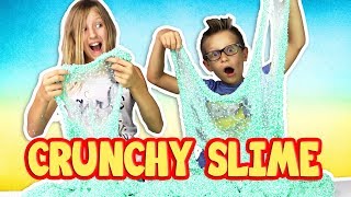 HOW TO MAKE SUPER CRUNCHY SLIME [upl. by Nies]