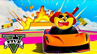 GTA V A pista EXPLODIU com os Smiling Critters [upl. by Artie372]