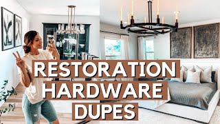 RESTORATION HARDWARE DUPES  RH EMPLOYEE TELLS ALL  2021 [upl. by Shriver]