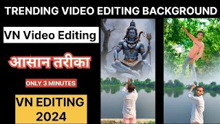 VN Video Editing  VN App se Editing Kaise Kare  Video ke upar photos kaise set kare [upl. by Yduj]