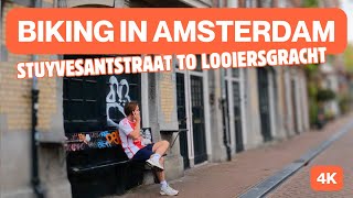 Amsterdam  Biking from Stuyvesantstraat to Sportcity Looiersgracht  17102024 [upl. by Acirea]