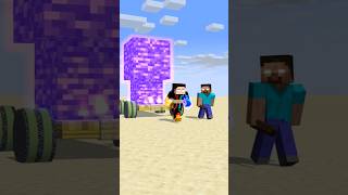 Pulling a Heavier and Heavier Cart minecraft shorts [upl. by Chilton331]